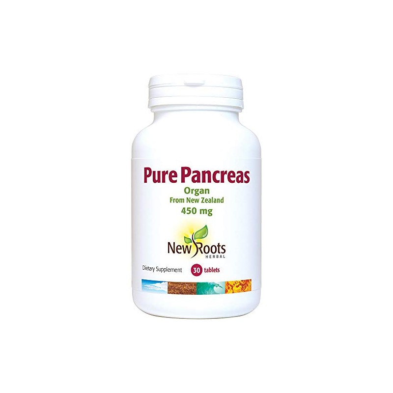 New Roots Herbal - Pure Pancreas - 30 Tablets -