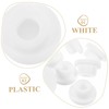 Gadpiparty 10Pcs Bathroom Sink Overflow Covers Leaking Drain Plugs for