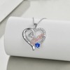 WINNICACA Sister Pendant Sterling Silver I Love You Forever Necklace
