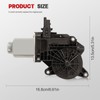 Taesayl Front Left Power Window Motor for Ioniq 2017-2022 82450-G2020