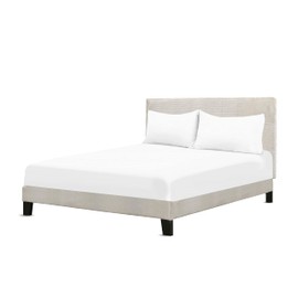 A ATH COLLECTION 300 Thread Count Egyptian Cotton Fitted Sheet 30 CM/12 Inch Extra Deep Pocket, Hotel Quality Cotton Soft, Fade & Wrinkle Resistant Fitted Bed Sheets (Double, White)