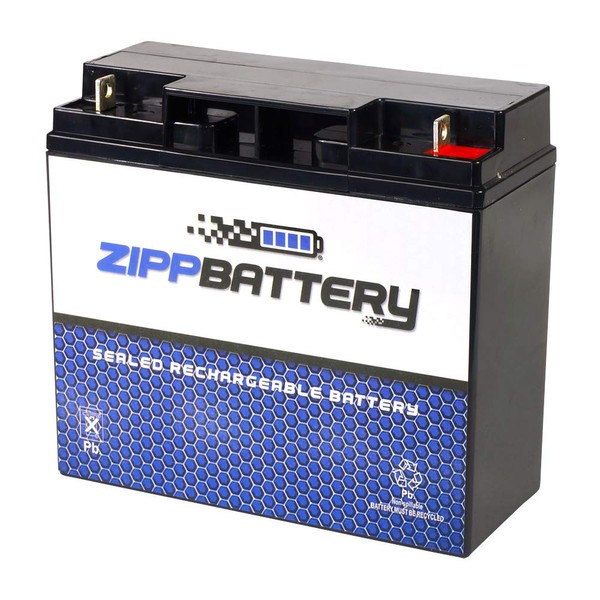 Zipp Battery 12V 18AH SLA Rechargeable Replacement Battery for Medical Device Ballon Pump, Anesthesia Delivery, Ventilator, Chair Lift, and More: 7.15 x 3.03 x 6.59, T3 Terminal