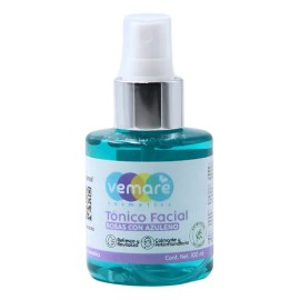 Tónico Facial De Rosas Y Azuleno Vemare Piel Sensible 100 Ml