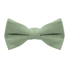 DHSBGWSX 1 Piece Children's Bow Tie, Boys Tie, Plain, Adjustable Bow Tie, Elastic Bow Tie, Clothing Accessories, School Party Dance Decorations, Pea Greeen