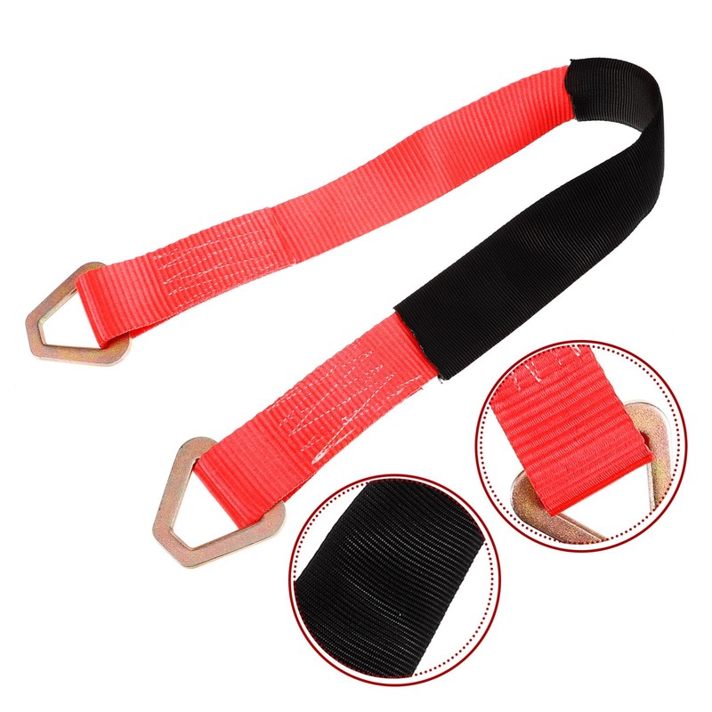 Alipis Portable Heavy Duty Towing Rope Vehicle Strap for Emergency