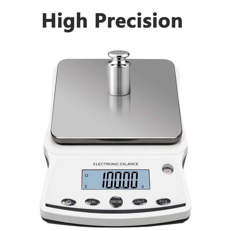 RESHY Lab Scale 5000g x 0.01g, High Precision Digital Analytical