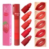 Set De Labiales Mate 5 Tonos, Duraderos Y Fáciles De