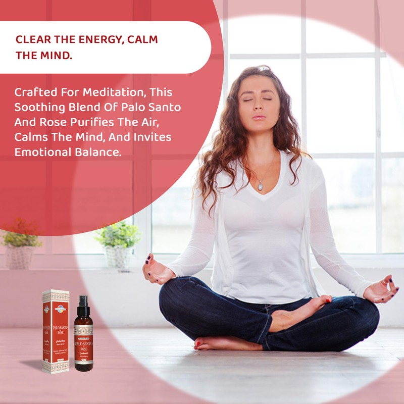 Sacred Element's Palo Santo & Rose Room Spray | Natural