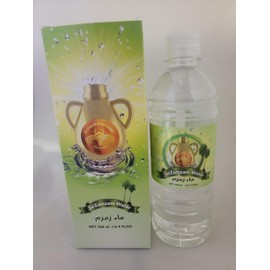 12 Pack Zam Zam Water 500ml / 16.9oz Imported From Saudi Arabia
