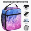 Jollitot Girls Backpack with Lunch Box Kids Bookbag Set Water