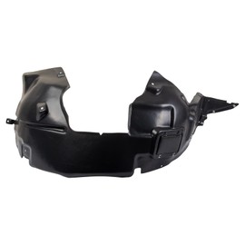 TRQ TRQ Front Right Inner Fender Liner Black Passenger Side Compatible with 2014-2017 Fiat 500L FI1249100