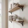 RCH Hardware BK-IR8015-142 Iron Lighthouse Shelf Bracket, 5.6 Inch, Antique