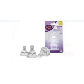 Parent's Choice Fast Flow Silicone Nipples, 3 ct
