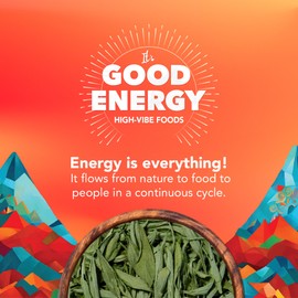 It's Good Energy Stevia Leaves - Natural Sweetener | 0 Calories, 100% Whole Leaves, Keto Friendly, Vegan, Sugar Alternative, No Additives, Rich in Antioxidants | 3.17 oz