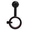 28‑34mm Flashlight Diving Ball Arm Anodized Hard Coating Diving Torch