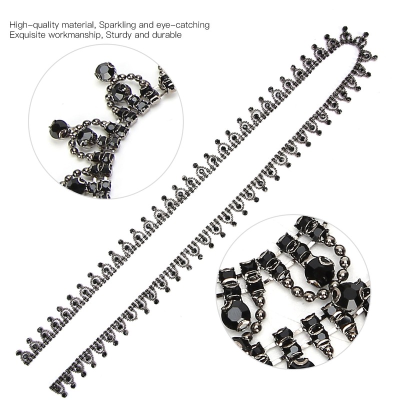 Welding Rhinestones Chain Tassel Pendant Belly Dance Decoration Jewelry Accessories
