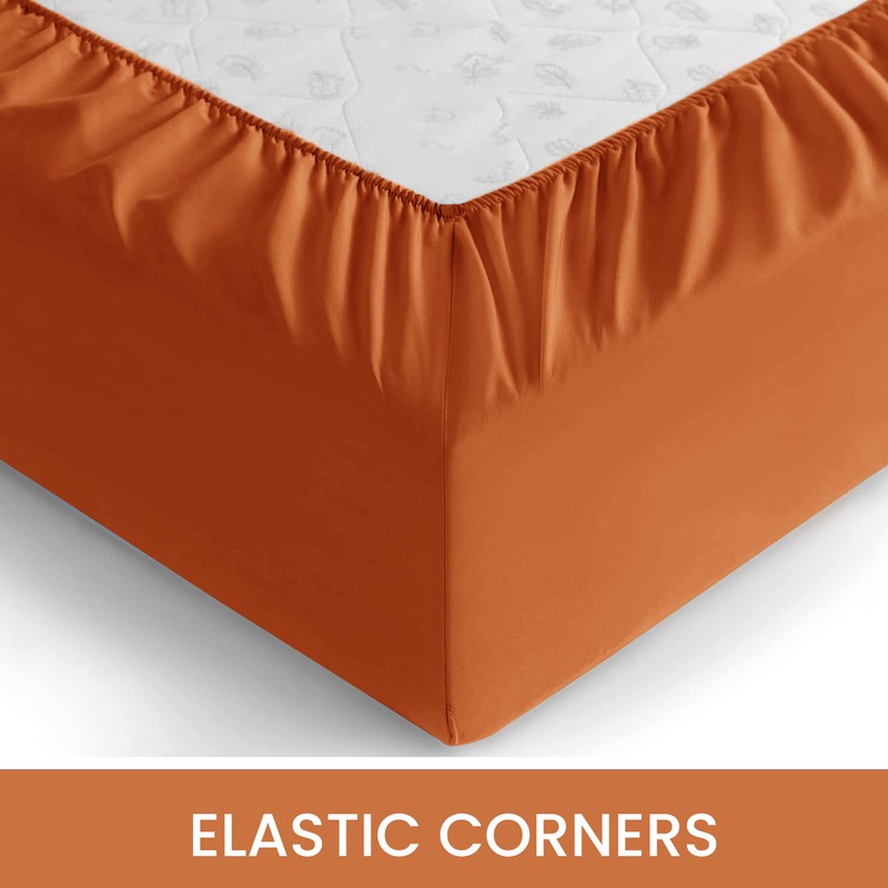 Hafaa Fitted Sheet Double – 25 cm Deep Easy Care