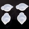 Honbay 4PCS DIY Epoxy Resin Tool Mini Silicone Mixing Cups