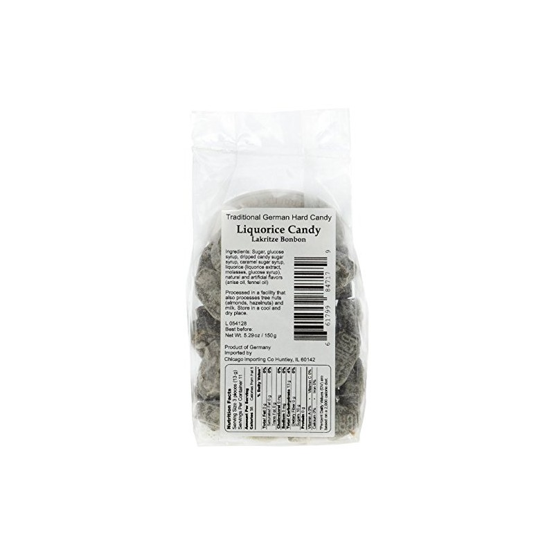 Hermann The German Licorice Hard Candy 5.29 Oz Bag_AB