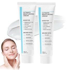 LUSCOR 2PCS Crema hidratante definitiva con fórmula juvenil,Crema Hidratante con Niacinamide，Crema Hidratante Facial，100ml Fórmula Juvenil, Hidratante