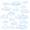 DECOWALL DS-8030 Clouds in the Sky Wall Sticker Wall Decoration