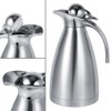 Fdit 1.5L Hot Water Bottle, Stainless Steel Double Wall Vacuum