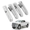 JMTAAT 4Pcs Exterior Door Handle Compatible with 2009-2025 Dodge Ram