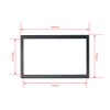 DYNAVIN MFK-UNI101-H Car Radio Mounting Frame Universal Double 2 DIN
