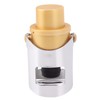 Topyond Golden Champagne Stoppers,Stainless Steel Reusable Wine Wine Stopper,Wine Stoppers