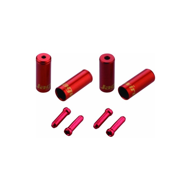 Jagwire Single Bike Cable Housing Kit - Red
