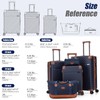 Cosbarn Luggage Sets 5 Piece with TSA Lock Spinner Wheels,