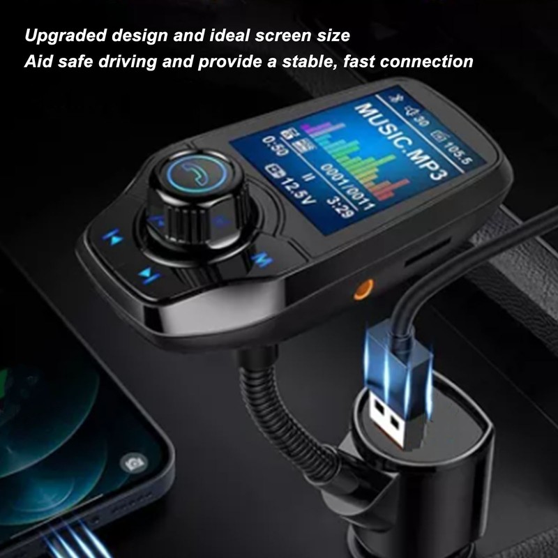 4 in 1 Car MP3 Player Color Digital LCD Display