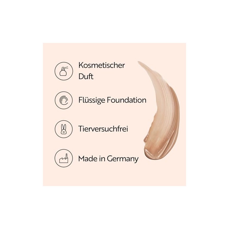 M. Asam Magic Finish Supercharge Serum Foundation Creamy Nude (30