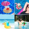 13 Pcs Inflatable Drink Holders Floats,Inflatable Pool Drink Cup Floating