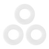3-Pack Clear Flush Valve Seal for Ideal Standard - Toilet