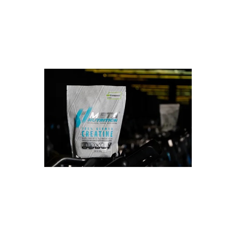 Meta Nutrition Creatina Sello Creapure 300 Grs 60 Serv