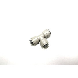 John Guest 1/4" Union Equal Tee Gray Acetal Quick Connector Ro Di Fitting Reverse Osmosis