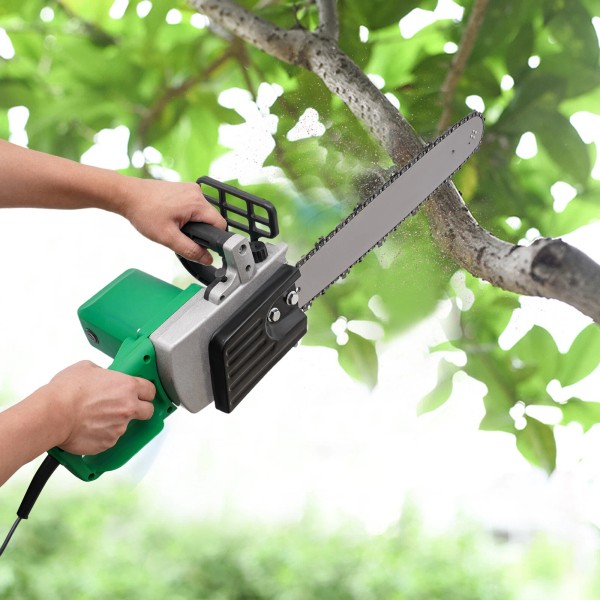 Unbranded 1300W Electric Corded Chainsaw Handheld Chain Saw Wood Cutter