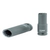 KS TOOLS 515.0971 1/2" Bi hex impact socket, long, 25mm