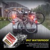 Ciascy 2PCS Rechargeable Magnetic Wireless LED Trailer Rear Lights Kit,