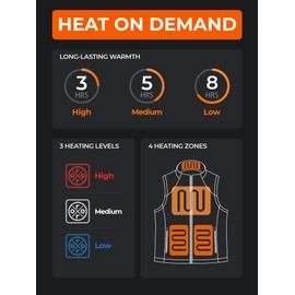 ORORO Women's Heated Vest with Battery, Lightweight Heated Golf Vest Zip Up Heating Vest for Running Golf Hiking (Pink, S)