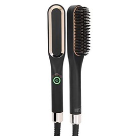 Alisador de barba premium para hombres - Peine eléctrico para alisar la barba Peine para barba y cepillo para barba con calefacción Cepillo para alisa