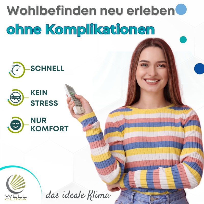 Wellclima WEC-HIS1 Air Conditioning Remote Control for Hisense, Kelon, Wintair,