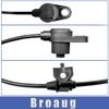 Broaug 2PCS Rear Left & Right ABS Wheel Speed Sensor