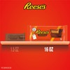 REESE'S Milk Chocolate Half-Pound Peanut Butter Cups, Candy Pack, 16