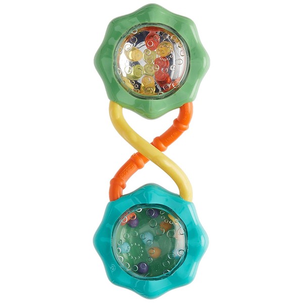 Bright Starts Rattle & Shake Barbell Toy, Ages 3 months Plus