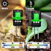 Socpuro Soil PH Measuring Instrument, Soil pH/EC/Ground Temperature/Moisture/Illuminance, 6 in