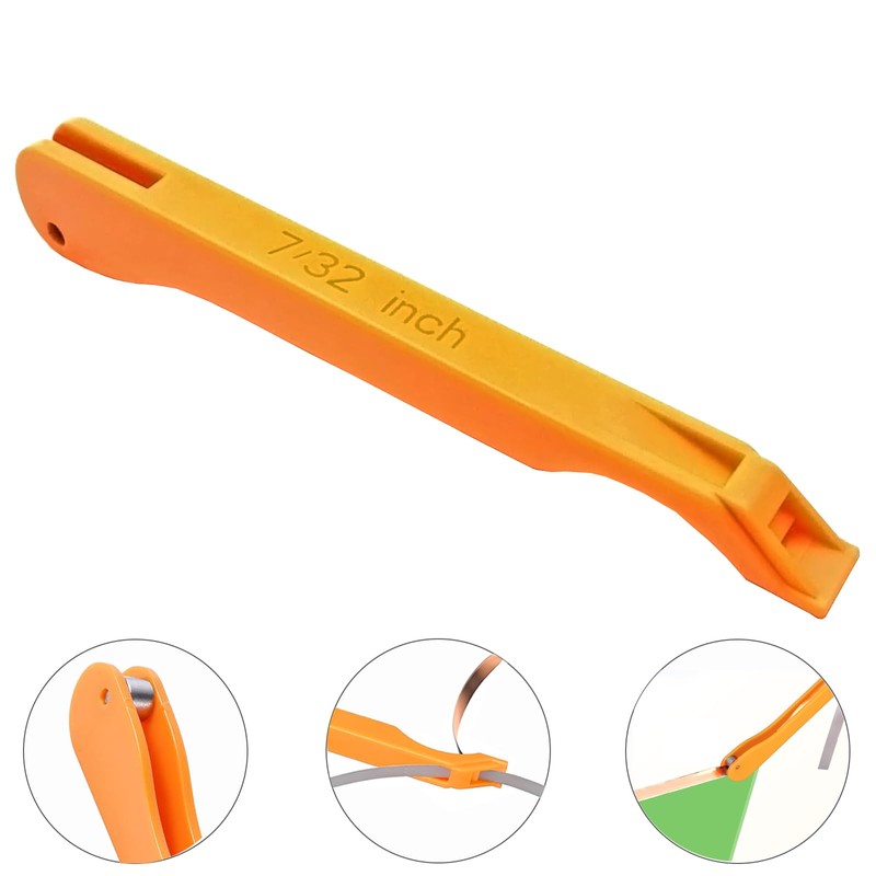 JINGHEONE 7/32" Copper Foil Hand Foiler Tool use for Stained