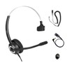 Phone Headset Noise Cancelling Mic RJ9 U10P Bottom Cable Compatible