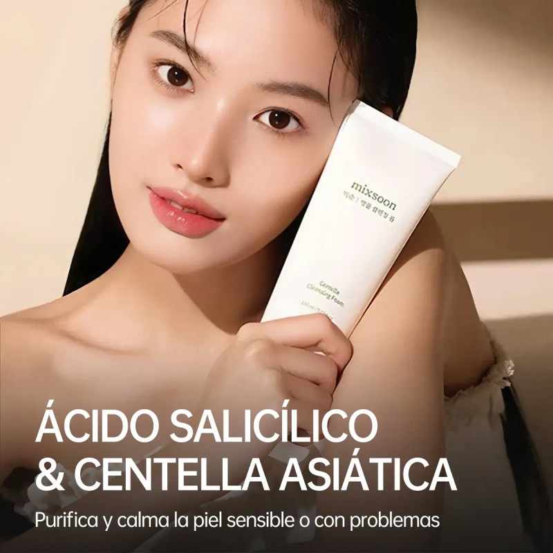 Mixsoon Espuma Limpiadora Centella Calmante Y Antiacné 150ml